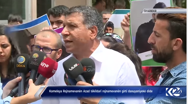 Rojnamevanên Azad daxwaza berdana hevalên xwe dikin